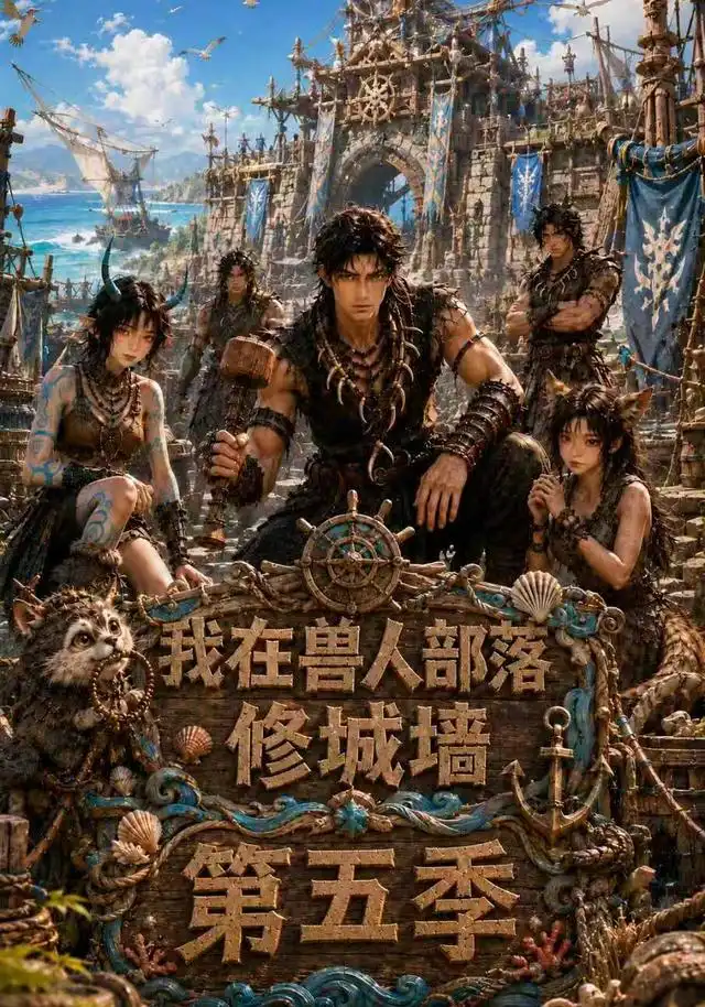 《我在兽人部落，修城墙第五季（114集）（夸克网盘）》短剧封面