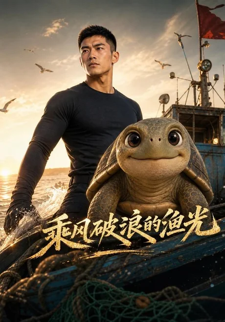 《乘风破浪的渔光（42集）AI短剧（夸克网盘）》短剧封面
