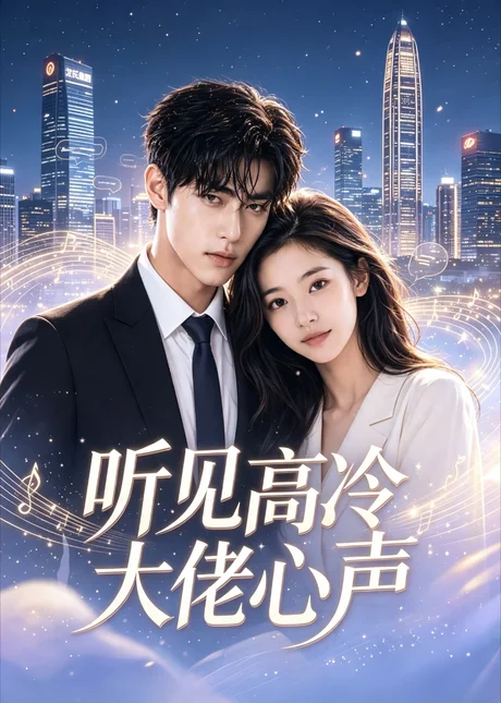 《听见高冷大佬心声(18集)AI短剧 (2026)》短剧封面