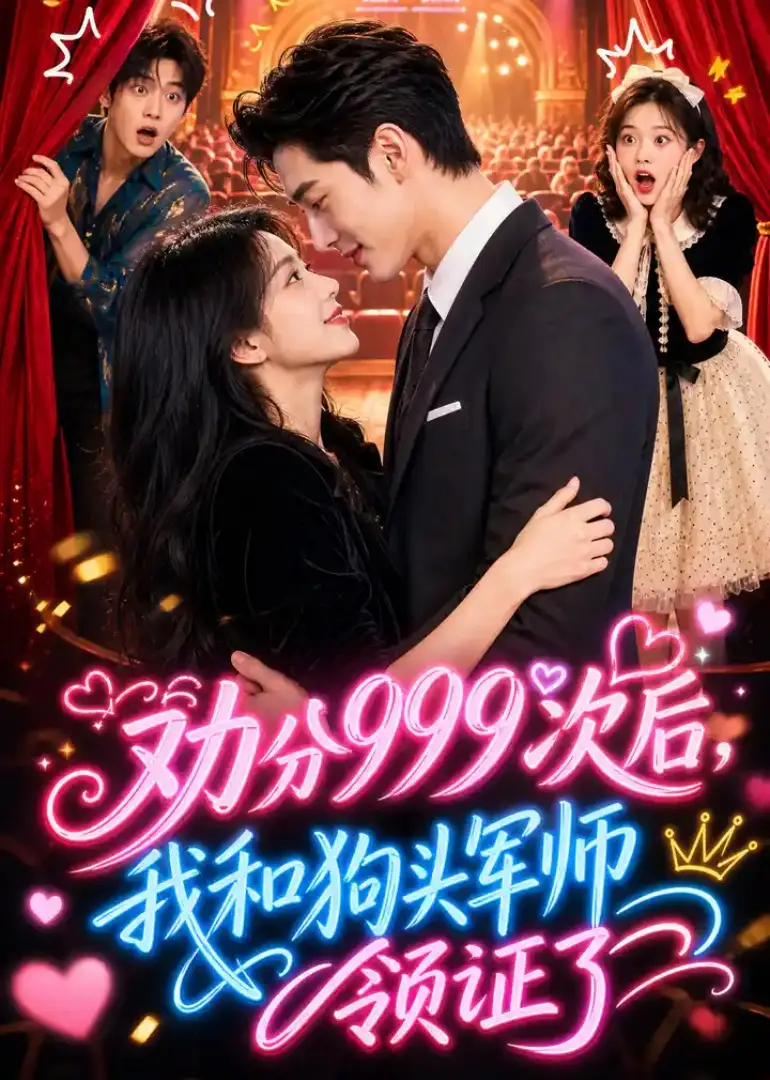 《劝分999次后，我和狗头军师领证了（52集）（夸克网盘）》短剧封面