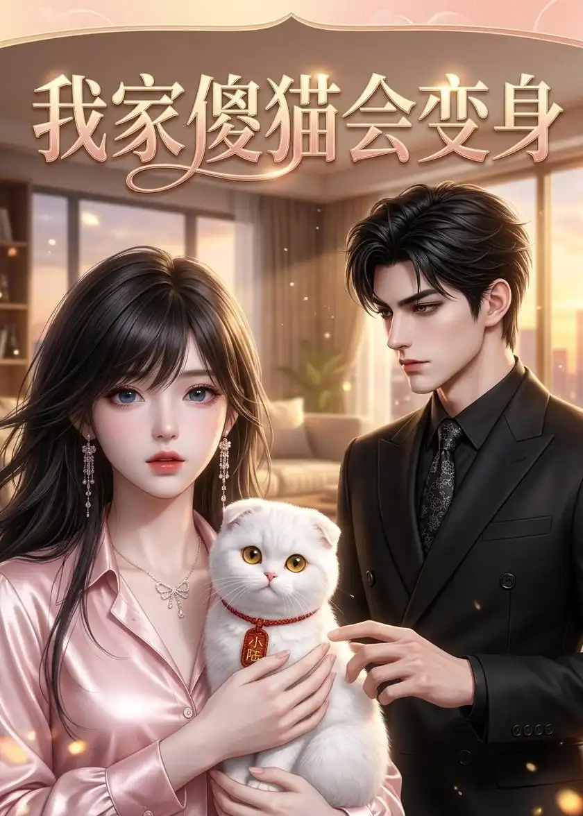 《我家傻猫会变身（46集）（夸克网盘）》短剧封面