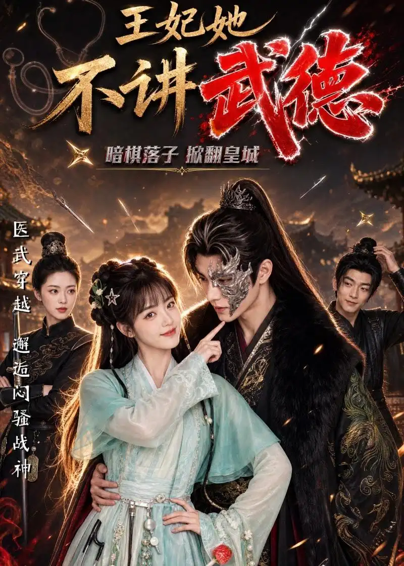 《王妃她不讲武德（91集）（夸克网盘）》短剧封面