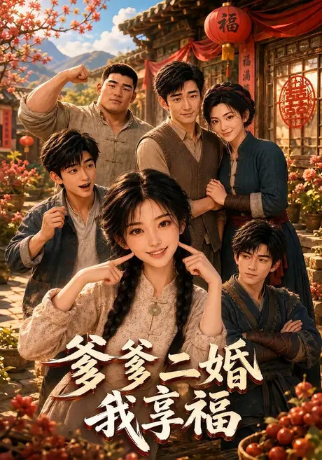 《爹爹二婚我享福（116集）（夸克网盘）》短剧封面