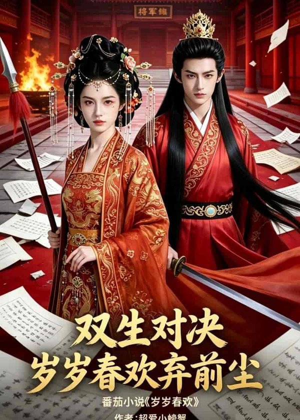 《双生对决：岁岁春欢弃前尘（105集）Ai短剧（百度网盘）》短剧封面