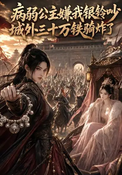 《病弱公主嫌我银铃吵，城外三十万铁骑炸了（61集）（夸克网盘）》短剧封面