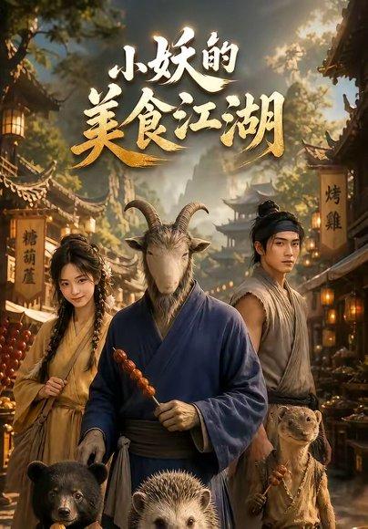 《小妖的美食江湖》短剧封面