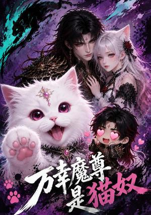 《万幸魔尊是猫奴》短剧封面