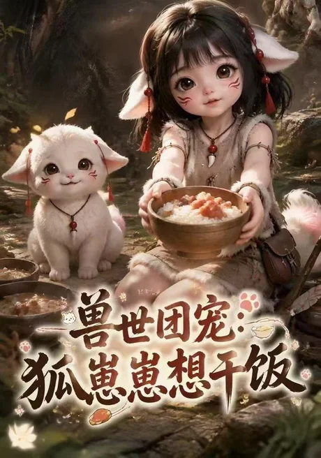 《兽世团宠：狐崽崽想干饭（91集）（夸克网盘）》短剧封面