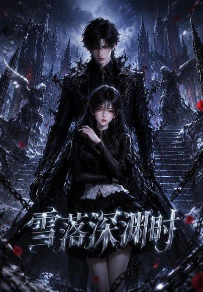 《雪落深渊时》短剧封面