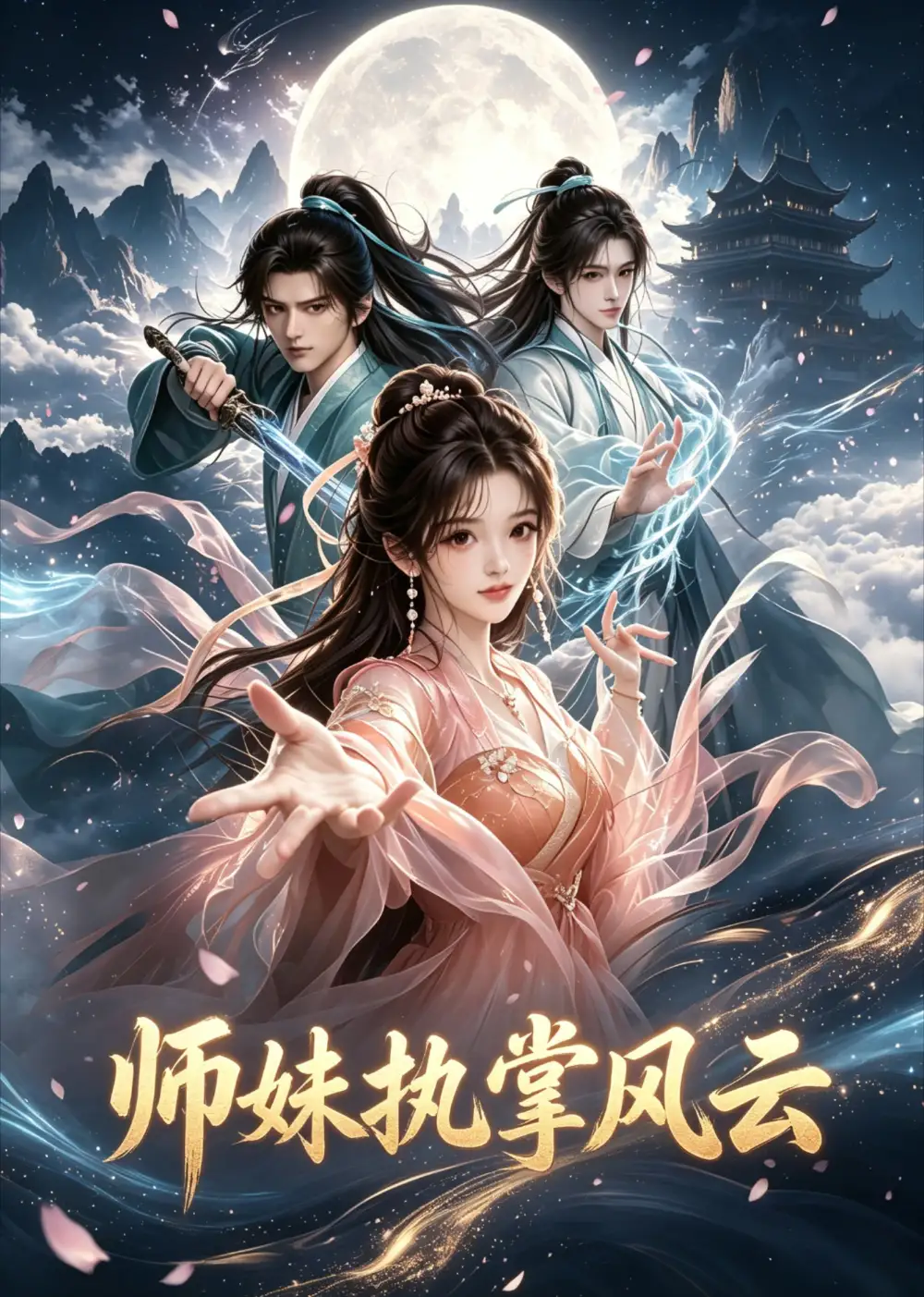 《师妹执掌风云(28集)(夸克网盘)》短剧封面