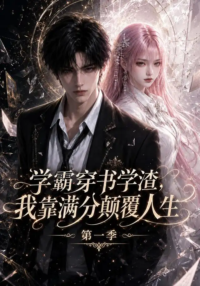 《学霸穿书学渣，我靠满分颠覆人生第一季（80集）（夸克网盘）》短剧封面