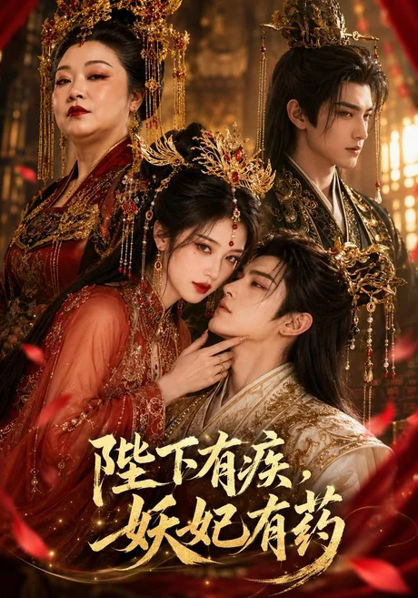 《陛下有疾,妖妃有药(60集)(夸克网盘)》短剧封面