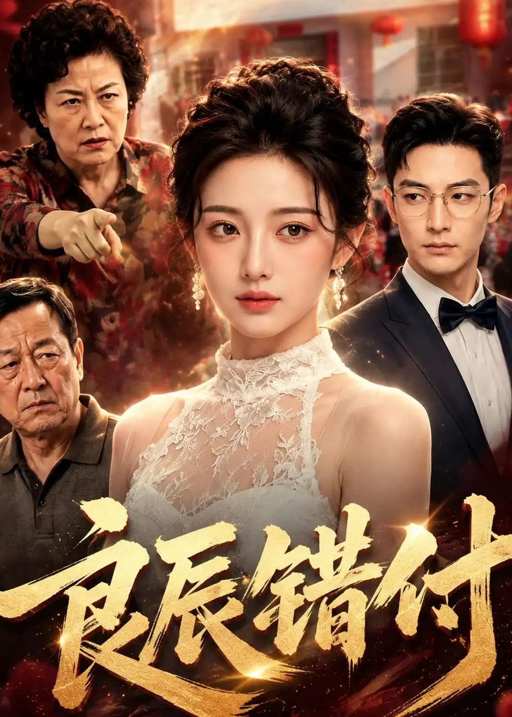 《良辰错付（51集）AI短剧 (2026)》短剧封面