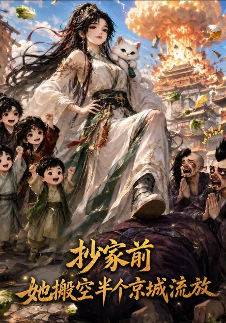 《抄家前她搬空半个京城流放（103集）（百度网盘）》短剧封面