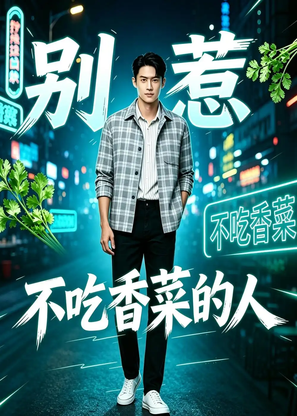 《别惹不吃香菜的人（32集）AI短剧（夸克网盘）》短剧封面