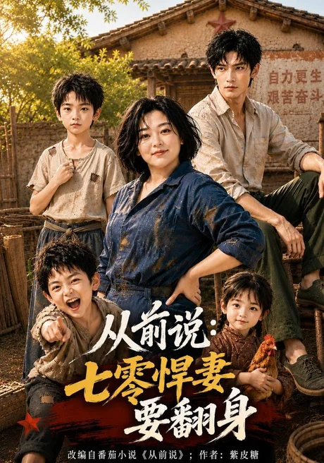 《从前说：七零悍妻要翻身（80集）（夸克网盘）》短剧封面
