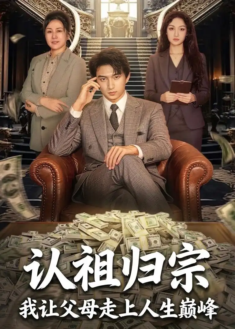《认祖归宗：我让父母走上人生巅峰（60集）高厚德＆张亿（夸克网盘）》短剧封面