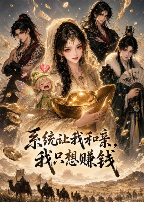 《系统让我和亲，我只想赚钱（95集）（夸克网盘）》短剧封面