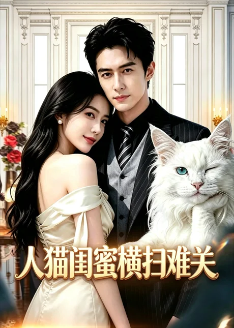 《人猫闺蜜横扫难关(61集)(百度网盘)》短剧封面