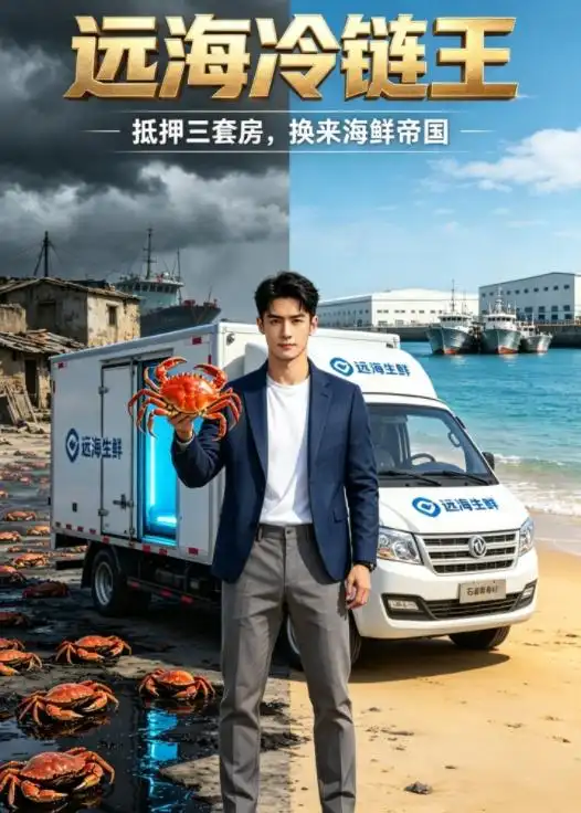 《远海冷链王(33集)AI短剧 (2026)》短剧封面
