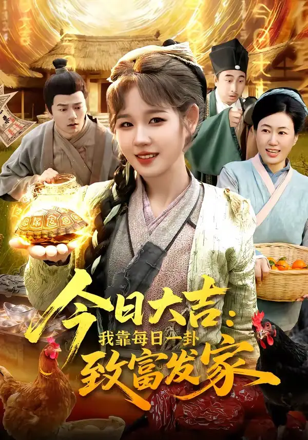 《今日大吉我靠每日一卦致富发家（107集）曲笑孝＆杨宽（夸克网盘）》短剧封面