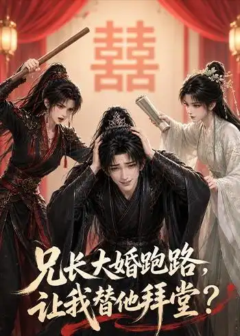 《兄长大婚跑路，让我替他拜堂？（43集）（夸克网盘）》短剧封面