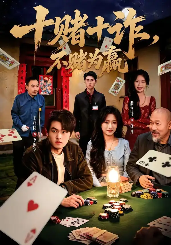 《十赌十诈，不赌为赢（60集）王梓同&散文诗（夸克网盘）》短剧封面