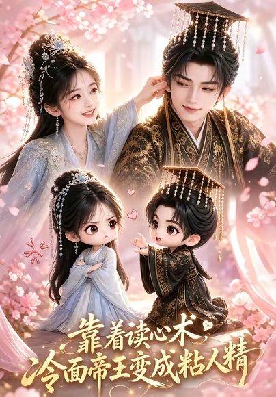 《靠着读心术，冷面帝王变成粘人精》短剧封面