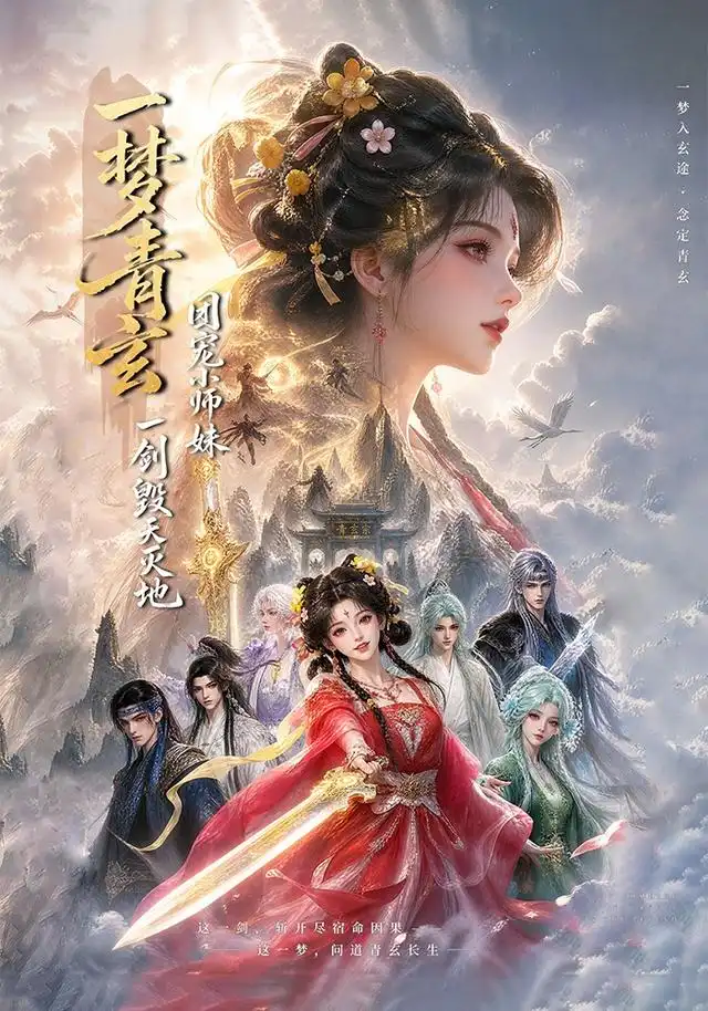 《一梦青玄，团宠小师妹一剑毁天灭地 （150集）（夸克网盘）》短剧封面