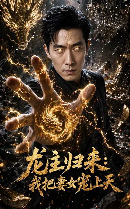 《龙主归来：我把妻女宠上天（60集）（夸克网盘）》短剧封面