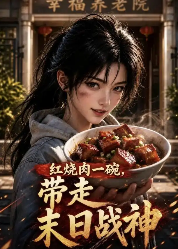 《红烧肉一碗，带走末日战神（75集）（夸克网盘）》短剧封面