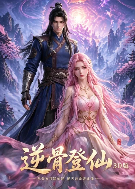 《逆骨登仙3D版（51集）（百度网盘）》短剧封面