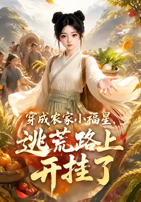 《穿成农家小福星,逃荒路上开挂了(143集)(夸克网盘)》短剧封面