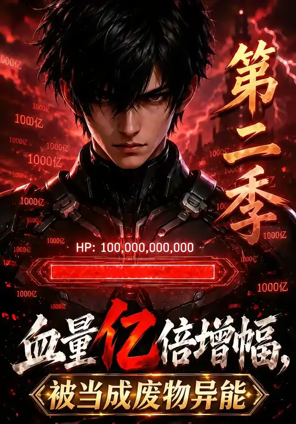 《血量亿倍增幅，被当成废物异能第二季（63集）（夸克网盘）》短剧封面