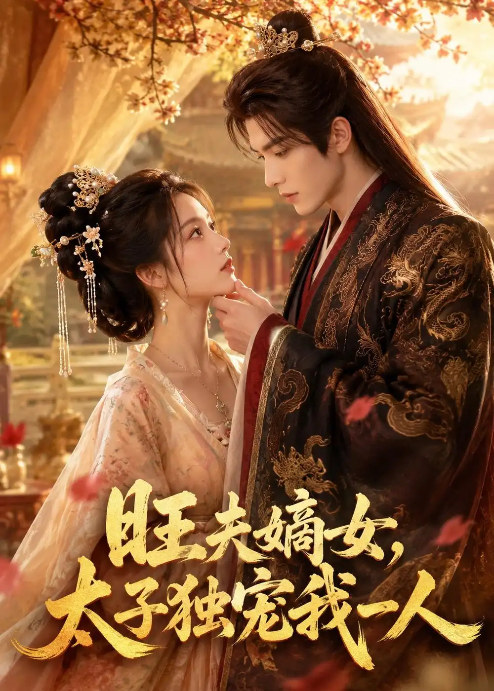 《旺夫嫡女，太子独宠我一人（57集）AI短剧（夸克网盘）》短剧封面