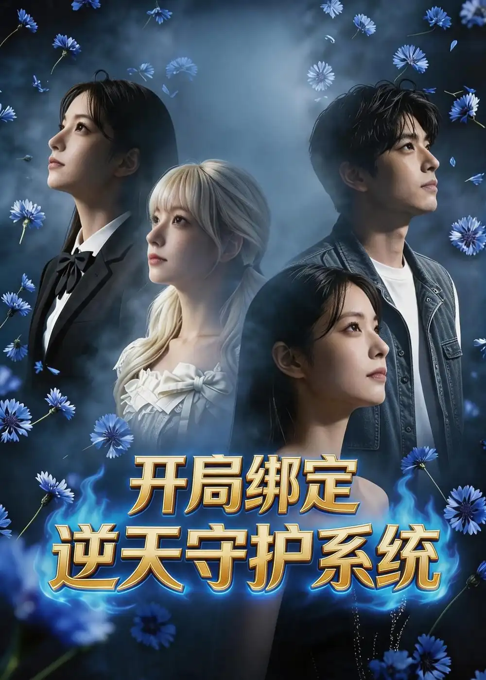 《开局绑定逆天守护系统（59集）AI短剧（夸克网盘）》短剧封面