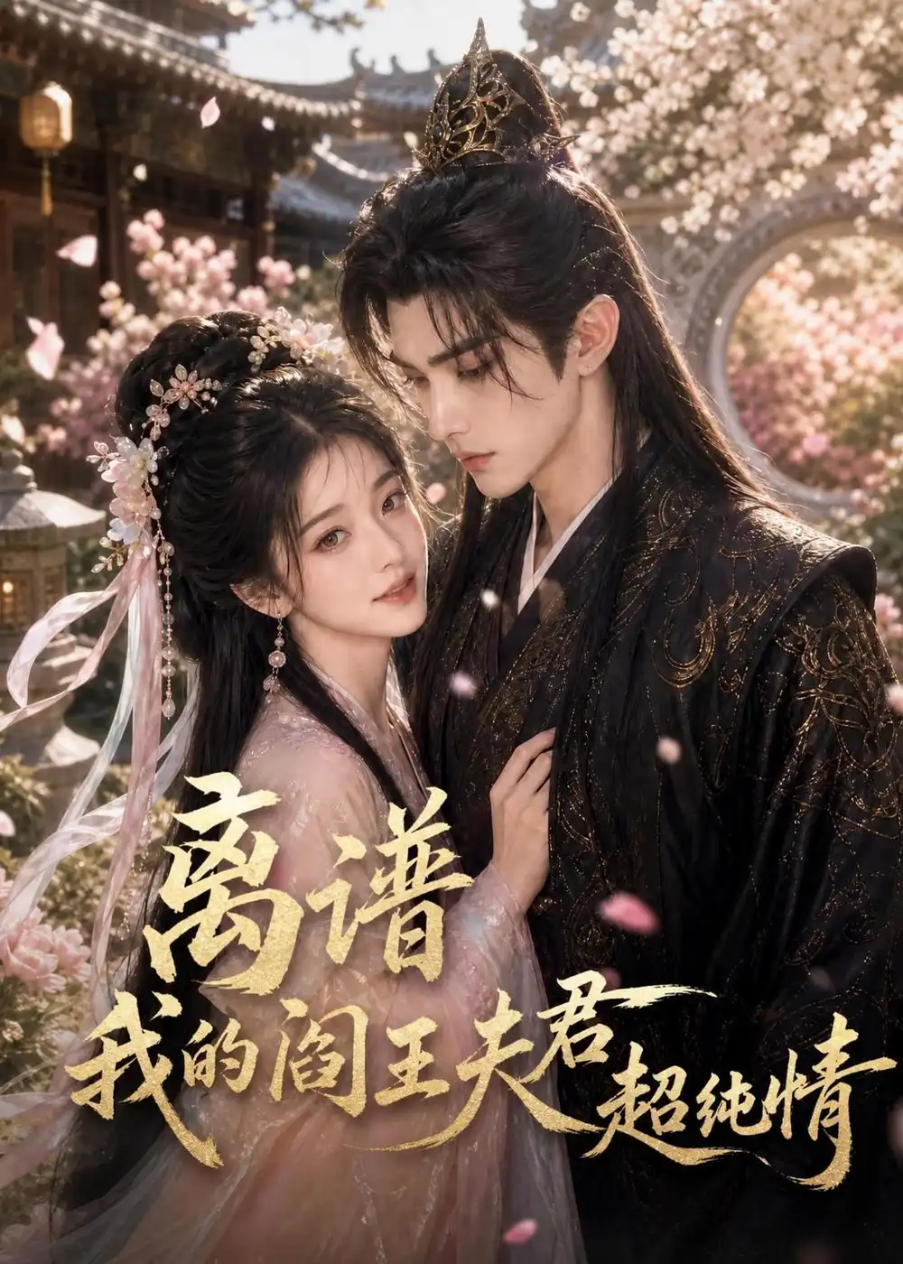 《离谱,我的阎王夫君超纯情(32集)(夸克网盘)》短剧封面