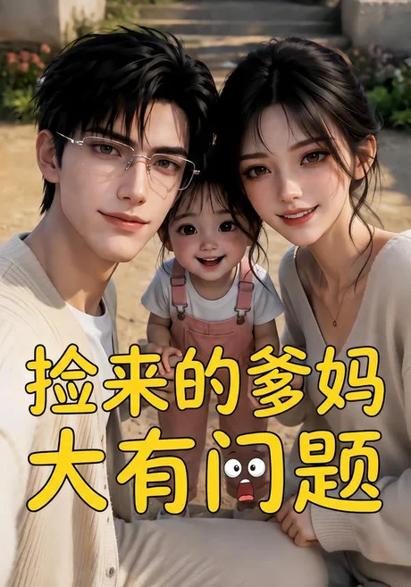 《捡来的爹妈大有问题（63集）（夸克网盘）》短剧封面