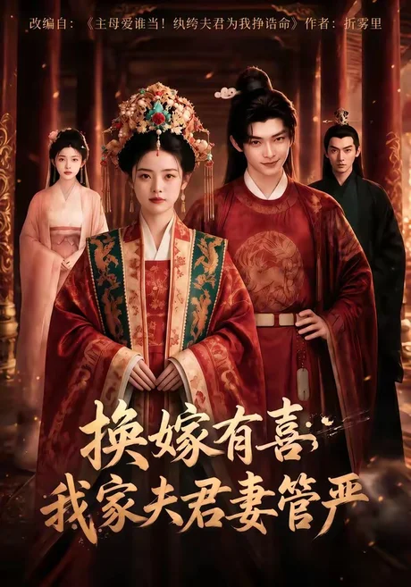 《换嫁有喜，我家夫君妻管严（66集）（夸克网盘）》短剧封面