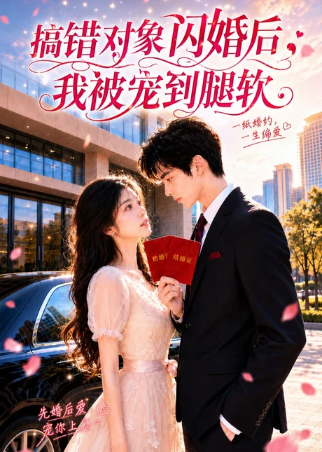 《搞错对象闪婚后,我被宠到腿软(54集)(百度网盘)》短剧封面