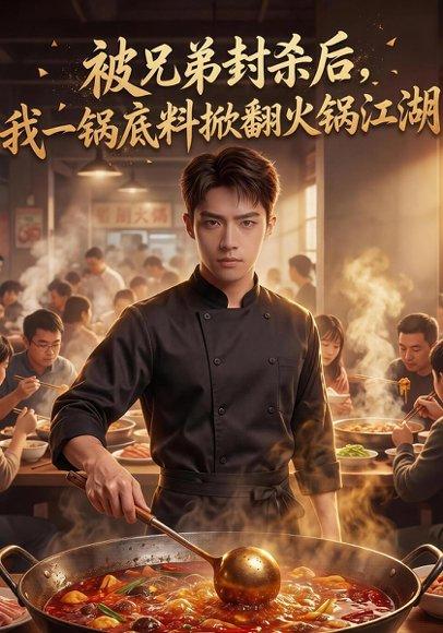 被兄弟封杀后，我一锅底料掀翻火锅江湖（46集）Ai短剧（百度网盘）封面图 - 都市短剧