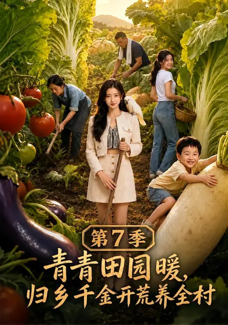 《青青田园暖，归乡千金开荒养全村第7季（103集）（夸克网盘）》短剧封面