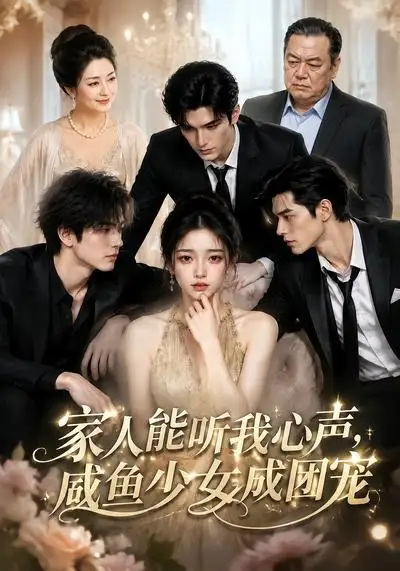 《家人能听我心声,咸鱼少女成团宠(51集)(夸克网盘)》短剧封面
