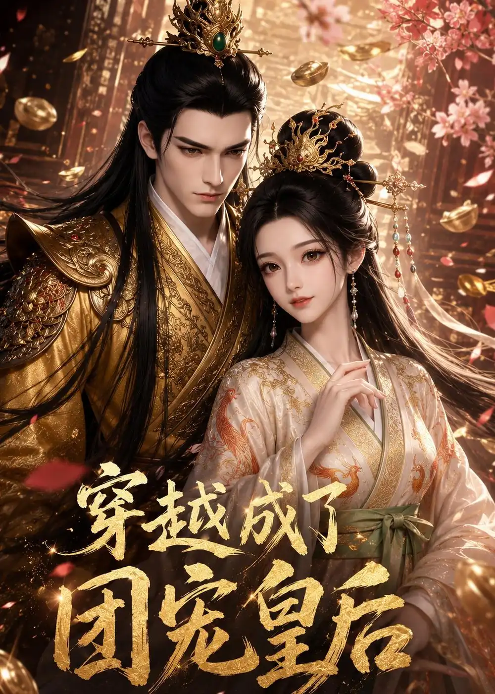 《穿越成了团宠皇后（60集）》短剧封面