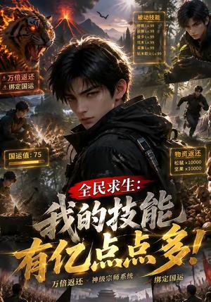 《全民求生：我的技能有亿点点多！（84集）（夸克网盘）》短剧封面