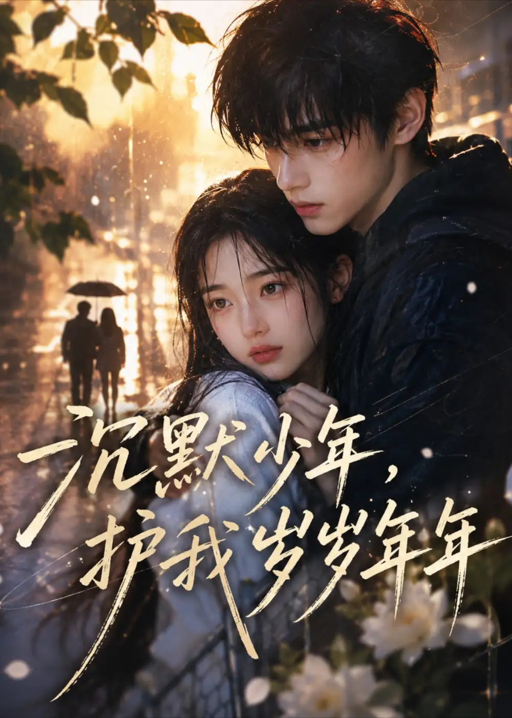 《沉默少年,护我岁岁年年(40集)(夸克网盘)》短剧封面