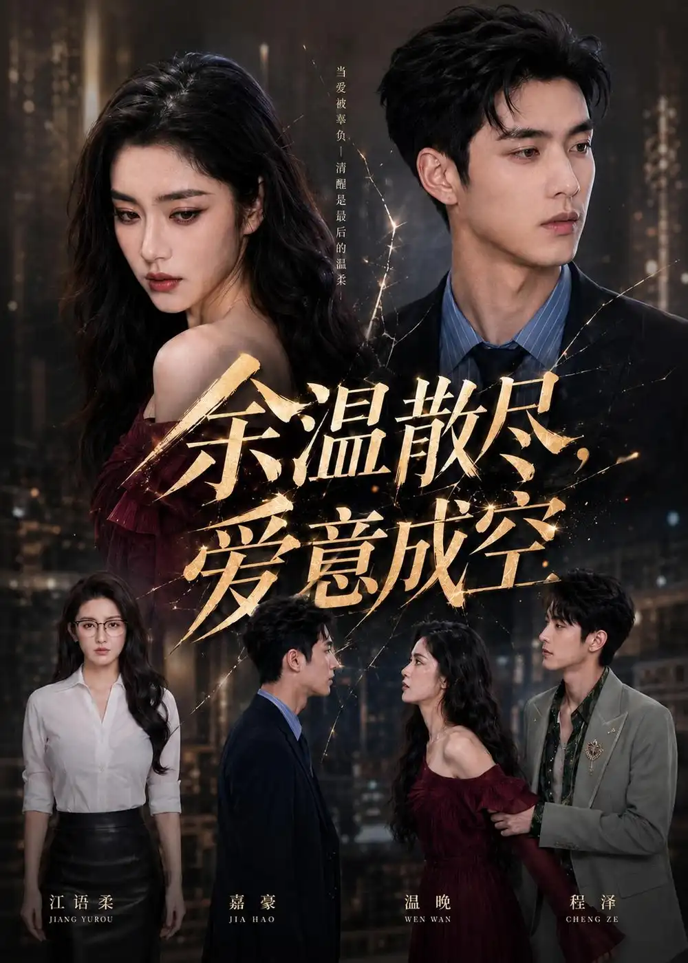 《余温散尽,爱意成空(50集)Ai短剧(夸克网盘)》短剧封面