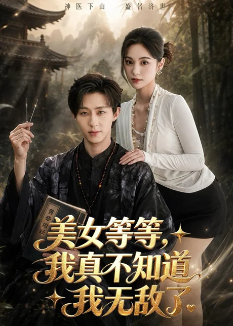 《美女等等,我真不知道我无敌了(85集)刘家铭&白钰(百度网盘)》短剧封面