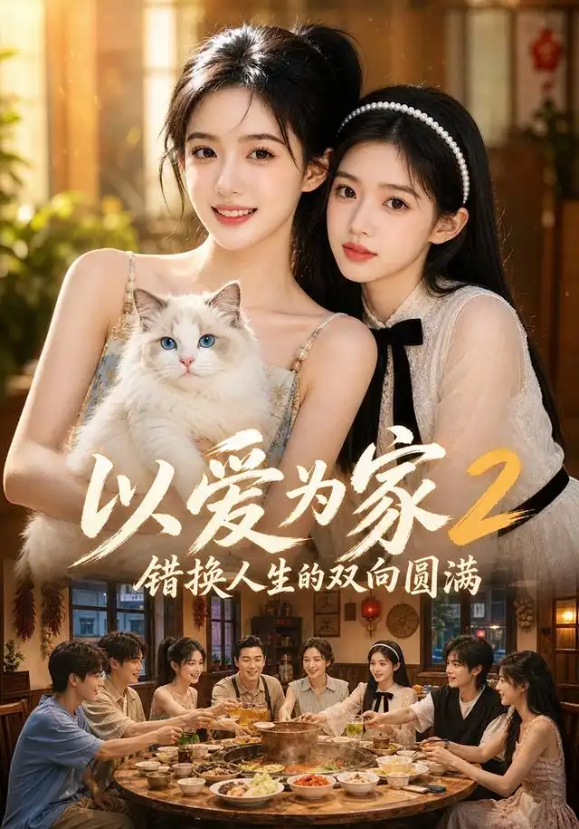 《以爱为家！2错换人生的双向圆满（86集）（夸克网盘）》短剧封面