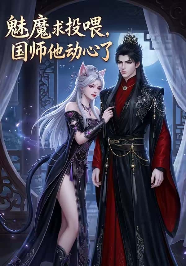 《魅魔求投喂，国师他动心了（34集）（百度网盘）》短剧封面
